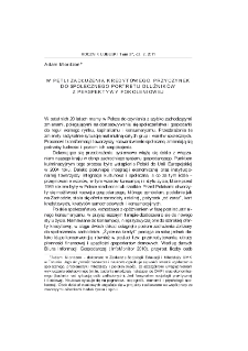 W pętli zadłużenia kredytowego. Przyczynek do społecznego portretu dłużników z perspektywy pokoleniowej = In the Loop of Credit Debts. Contribution to the Social Portrait of Debtors From the Generational Perspective