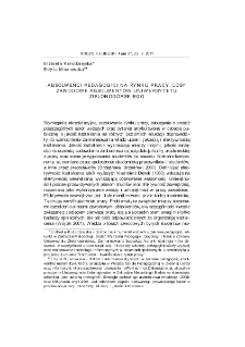 Absolwenci pedagogiki na rynku pracy. Losy zawodowe absolwentów Uniwersytetu Zielonogórskiego = Pedagogy Graduates on the Labour Market. Career History of University of Zielona Gora Graduates