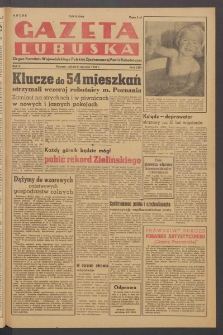 Gazeta Lubuska : organ Komitetu Wojew&oacute;dzkiego Polskiej Zjednoczonej Partii Robotniczej R. II Nr 6 (8 stycznia 1949). - Wyd. ABCDE