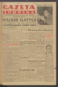 Gazeta Lubuska : organ Komitetu Wojew&oacute;dzkiego Polskiej Zjednoczonej Partii Robotniczej R. II Nr 13 (15 stycznia 1949). - Wyd. ABCD