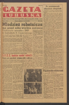 Gazeta Lubuska : organ Komitetu Wojew&oacute;dzkiego Polskiej Zjednoczonej Partii Robotniczej R. II Nr 21 (23 stycznia 1949). - Wyd. ABC