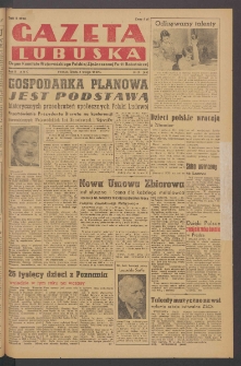 Gazeta Lubuska : organ Komitetu Wojew&oacute;dzkiego Polskiej Zjednoczonej Partii Robotniczej R. II Nr 32 (2 lutego 1949). - Wyd. ABC