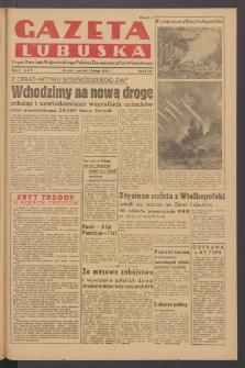 Gazeta Lubuska : organ Komitetu Wojew&oacute;dzkiego Polskiej Zjednoczonej Partii Robotniczej R. II Nr 33 (3 lutego 1949). - Wyd. ABC