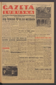 Gazeta Lubuska : organ Komitetu Wojew&oacute;dzkiego Polskiej Zjednoczonej Partii Robotniczej R. II Nr 46 (16 lutego 1949). - Wyd. ABC