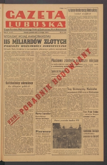 Gazeta Lubuska : organ Komitetu Wojew&oacute;dzkiego Polskiej Zjednoczonej Partii Robotniczej R. II Nr 51 (21 lutego 1949). - Wyd. ABC