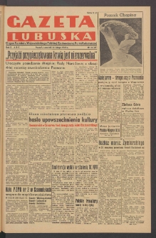 Gazeta Lubuska : organ Komitetu Wojew&oacute;dzkiego Polskiej Zjednoczonej Partii Robotniczej R. II Nr 54 (24 lutego 1949). - Wyd. ABC