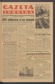 Gazeta Lubuska : organ Komitetu Wojew&oacute;dzkiego Polskiej Zjednoczonej Partii Robotniczej R. II Nr 55 (25 lutego 1949). - Wyd. ABC