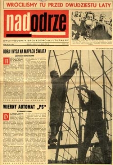 Nadodrze: dwutygodnik społeczno-kulturalny, 1-15 maja 1965
