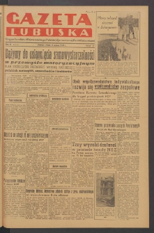 Gazeta Lubuska : organ Komitetu Wojew&oacute;dzkiego Polskiej Zjednoczonej Partii Robotniczej R. II Nr 60 (2 marca 1949). - Wyd. ABC