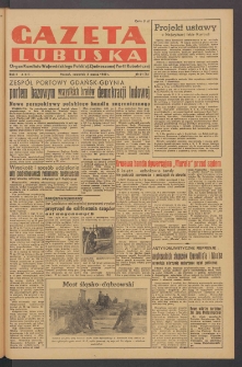 Gazeta Lubuska : organ Komitetu Wojew&oacute;dzkiego Polskiej Zjednoczonej Partii Robotniczej R. II Nr 61 (3 marca 1949). - Wyd. ABC