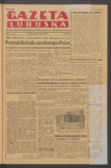 Gazeta Lubuska : organ Komitetu Wojew&oacute;dzkiego Polskiej Zjednoczonej Partii Robotniczej R. II Nr 77 (19 marca 1949). - Wyd. ABC