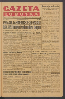 Gazeta Lubuska : organ Komitetu Wojew&oacute;dzkiego Polskiej Zjednoczonej Partii Robotniczej R. II Nr 86 (28 marca 1949). - Wyd. ABCDE