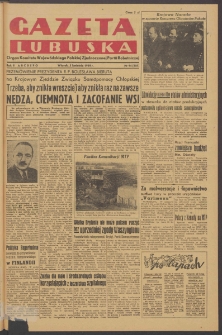 Gazeta Lubuska : organ Komitetu Wojew&oacute;dzkiego Polskiej Zjednoczonej Partii Robotniczej R. II Nr 94 (5 kwietnia 1949). - Wyd. ABCDEFG