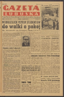 Gazeta Lubuska : organ Komitetu Wojewódzkiego Polskiej Zjednoczonej Partii Robotniczej R. II Nr 101 (12 kwietnia 1949). - Wyd. ABCDEFG