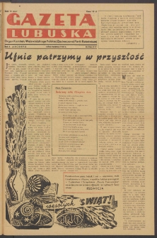 Gazeta Lubuska : organ Komitetu Wojew&oacute;dzkiego Polskiej Zjednoczonej Partii Robotniczej R. II Nr 104 (15/18 kwietnia 1949). - Wyd. ABCDEFG