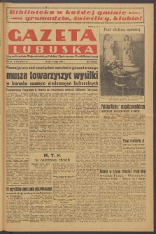 Gazeta Lubuska : organ Komitetu Wojew&oacute;dzkiego Polskiej Zjednoczonej Partii Robotniczej R. II Nr 119 (4 maja 1949). - Wyd. ABCDEFG