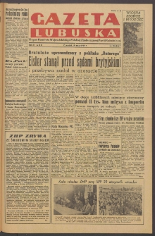 Gazeta Lubuska : organ Komitetu Wojew&oacute;dzkiego Polskiej Zjednoczonej Partii Robotniczej R. II Nr 134 (19 maja 1949). - Wyd. ABC