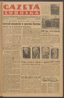 Gazeta Lubuska : organ Komitetu Wojew&oacute;dzkiego Polskiej Zjednoczonej Partii Robotniczej R. II Nr 141 (26 maja 1949). - Wyd. ABC