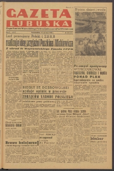 Gazeta Lubuska : organ Komitetu Wojew&oacute;dzkiego Polskiej Zjednoczonej Partii Robotniczej R. II Nr 157 (13 czerwca 1949). - Wyd. ABC