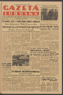 Gazeta Lubuska : organ Komitetu Wojew&oacute;dzkiego Polskiej Zjednoczonej Partii Robotniczej R. II Nr 160 (16 czerwca 1949). - Wyd. ABC