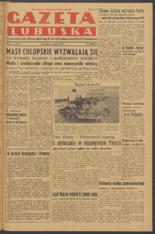 Gazeta Lubuska : organ Komitetu Wojew&oacute;dzkiego Polskiej Zjednoczonej Partii Robotniczej R. II Nr 188 (14 lipca 1949). - Wyd. ABC
