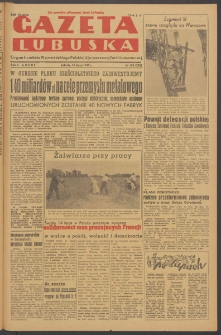 Gazeta Lubuska : organ Komitetu Wojewódzkiego Polskiej Zjednoczonej Partii Robotniczej R. II Nr 190 (16 lipca 1949). - Wyd. ABCDE