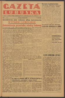 Gazeta Lubuska : organ Komitetu Wojew&oacute;dzkiego Polskiej Zjednoczonej Partii Robotniczej R. II Nr 193 (19 lipca 1949). - Wyd. ABC