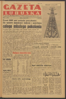 Gazeta Lubuska : organ Komitetu Wojew&oacute;dzkiego Polskiej Zjednoczonej Partii Robotniczej R. II Nr 203 (29 lipca 1949). - Wyd. ABC