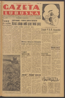 Gazeta Lubuska : organ Komitetu Wojew&oacute;dzkiego Polskiej Zjednoczonej Partii Robotniczej R. II Nr 213 (8 sierpnia 1949). - Wyd. ABC