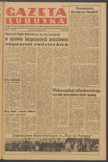 Gazeta Lubuska : organ Komitetu Wojew&oacute;dzkiego Polskiej Zjednoczonej Partii Robotniczej R. II Nr 228 (23 sierpnia 1949). - Wyd. ABCD