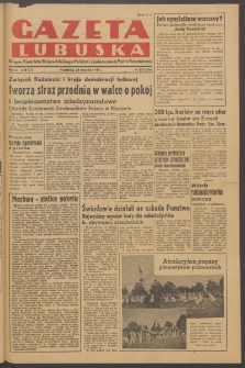 Gazeta Lubuska : organ Komitetu Wojew&oacute;dzkiego Polskiej Zjednoczonej Partii Robotniczej R. II Nr 233 (28 sierpnia 1949). - Wyd. ABCD
