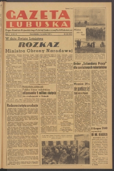 Gazeta Lubuska : organ Komitetu Wojewódzkiego Polskiej Zjednoczonej Partii Robotniczej R. II Nr 241 (5 września 1949). - Wyd. ABCD