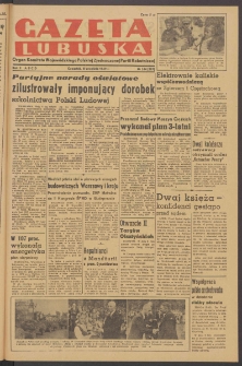 Gazeta Lubuska : organ Komitetu Wojew&oacute;dzkiego Polskiej Zjednoczonej Partii Robotniczej R. II Nr 244 (8 września 1949). - Wyd. ABCD