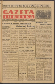 Gazeta Lubuska : organ Komitetu Wojew&oacute;dzkiego Polskiej Zjednoczonej Partii Robotniczej R. II Nr 247 (11 września 1949). - Wyd. ABCD