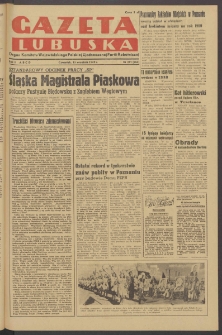 Gazeta Lubuska : organ Komitetu Wojewódzkiego Polskiej Zjednoczonej Partii Robotniczej R. II Nr 251 (15 września 1949). - Wyd. ABCD
