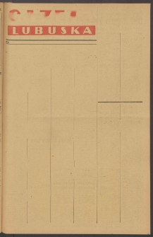 Gazeta Lubuska : organ Komitetu Wojew&oacute;dzkiego Polskiej Zjednoczonej Partii Robotniczej R. II Nr 305 (8 listopada 1949). - Wyd. ABCD