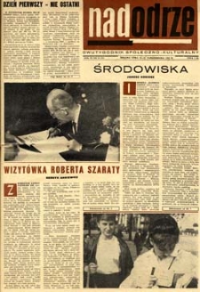 Nadodrze: dwutygodnik społeczno-kulturalny, 15-30 października 1965