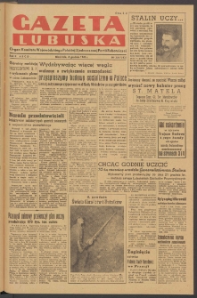 Gazeta Lubuska : organ Komitetu Wojew&oacute;dzkiego Polskiej Zjednoczonej Partii Robotniczej R. II Nr 331 (4 grudnia 1949). - Wyd. ABCD