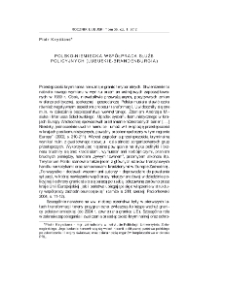 Polsko-niemiecka współpraca służb policyjnych (lubuskie-Brandenburgia) = Polish-German cooperation of police services (Lubuskie Voivodship-Branderburg)