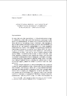 "Jednostkowa wiedza" jako konstrukt teoretyczno-badawczy stosowany w pedagogice - zarys refleksji = "Individual knowledge" as a theoretical and reserach construct applied in pedagogy - outline of the reflection