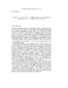 W sieci - czy, po co i jakiej? Relacje w grupach studenckich - komunikat z badań = Online - if, what for, and what? Relationships in student groups - research results