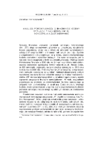 Analiza por&oacute;wnawcza wskaźnik&oacute;w oceny sytuacji finansowej gmin. Koncepcja i zastosowanie = Comparative analysis of financial situation assessment indicators of municipalities. Concept and application