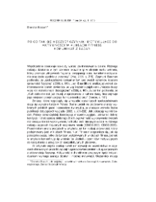 Po co tak się męczyć? Czynniki motywujące do aktywności w klubach fitness. Komunikat z badań = Why shall one get so much tired? Motivating factors for physical activity in fitness clubs. Research results