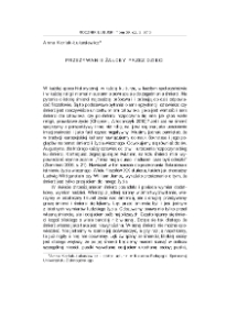 Przeżywanie żałoby przez dzieci = Experiencing grief by children