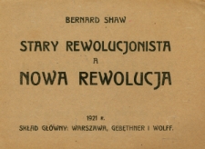 Stary rewolucjonista a nowa rewolucja
