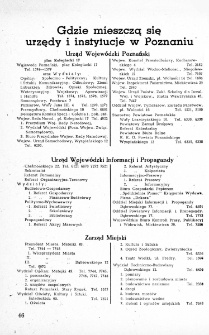 Gdzie mieszczą się urzędy i instytucje w Poznaniu
