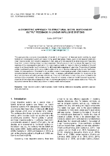A geometric approach to structural model matching by output feedback in linear impulsive systems