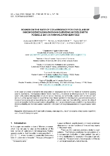 Bounds on the rate of convergence for one class of inhomogeneous Markovian queueing models with possible batch arrivals and services