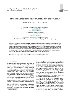 On the convergence of sigmoidal fuzzy grey cognitive maps