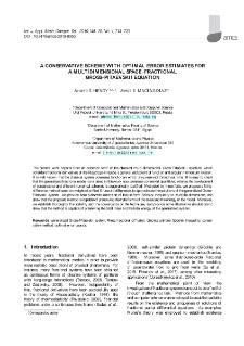 A conservative scheme with optimal error estimates for a multidimensional space-fractional Gross-Pitaevskii equation